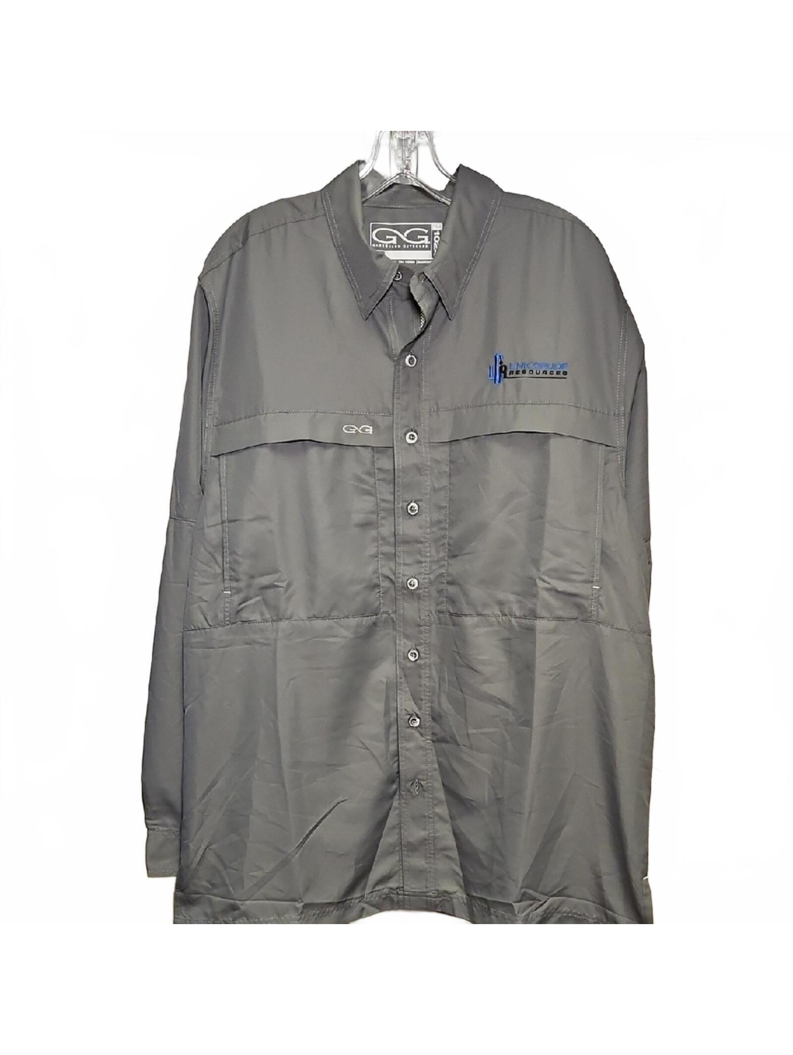 Gameguard Outdoor | Gray Men's Long Sleeve Shirt | L